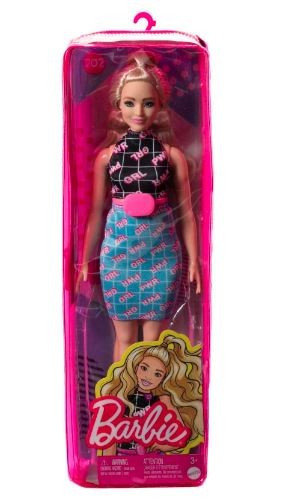 Mattel, Lalka Barbie Fashionistas Power Girl krągłe kształty