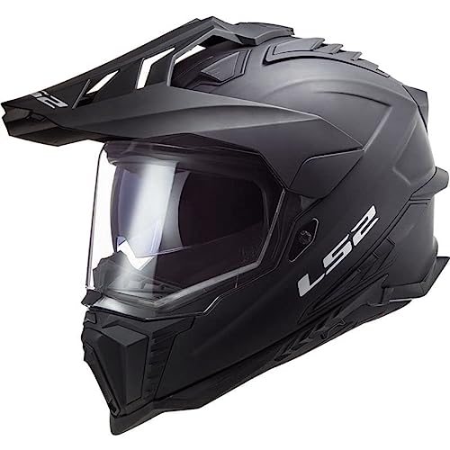 LS2, EXPLORER MAT BLACK 06, XXXL Kask crossowy