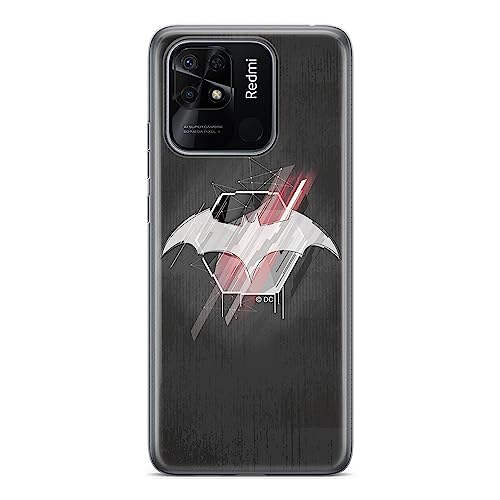 ERT GROUP etui na telefon Xiaomi REDMI 10C, case oryginalny i oficjalnie licencjonowany przez DC, wzór Batman 002, optymalnie dopasowane, plecki z TPU