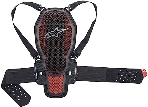 Alpinestars Nucleon Kr-1 Cell Transparent Smoke Red/Black, XS
