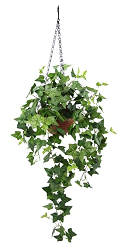 Sztuczny bluszcz z wiszącymi, sztuczna roślina wisząca, roślina wisząca, roślina wisząca, roślina roślinna, roślina pokojowa, łańcuch girlanda, bukszpan