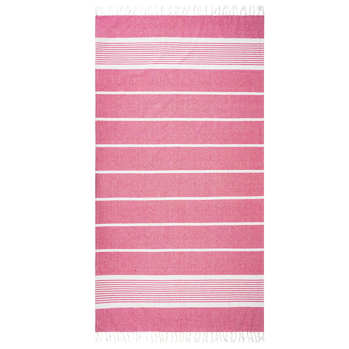 HOME ELEMENTS Ręcznik kąpielowy Fouta różowy, 90 x 170 cm