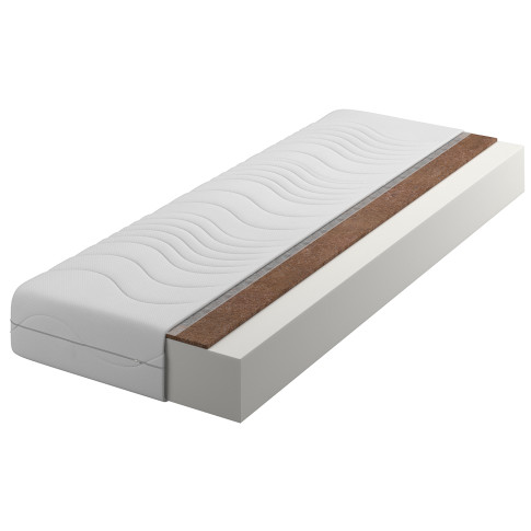 Materac piankowo-kokosowy z pokrowcem 180x200 K7-H88