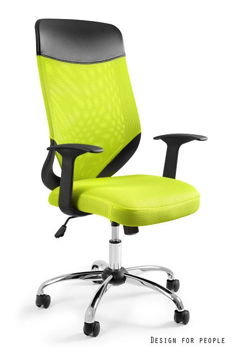 UniqueMeble Fotel biurowy, Mobi Plus, zielony
