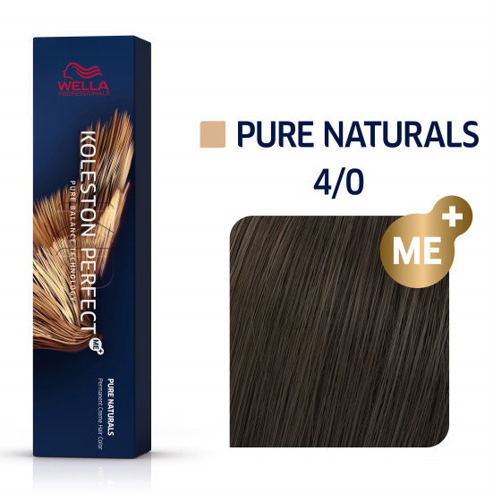 Wella Kolpio Perfect farba do włosów Pure Naturals 4/0, 60 ml