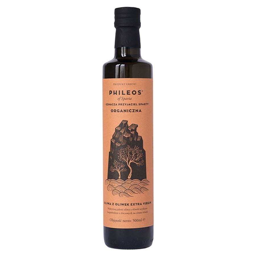 Phileos Oliwa z Oliwek z okolic legendarnej Sparty BIO 500ml - Phileos