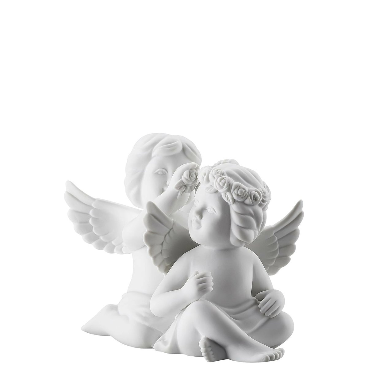Figurka Para Aniołów z wiankie