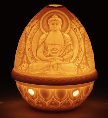 Lampion porcelanowy BUDDA