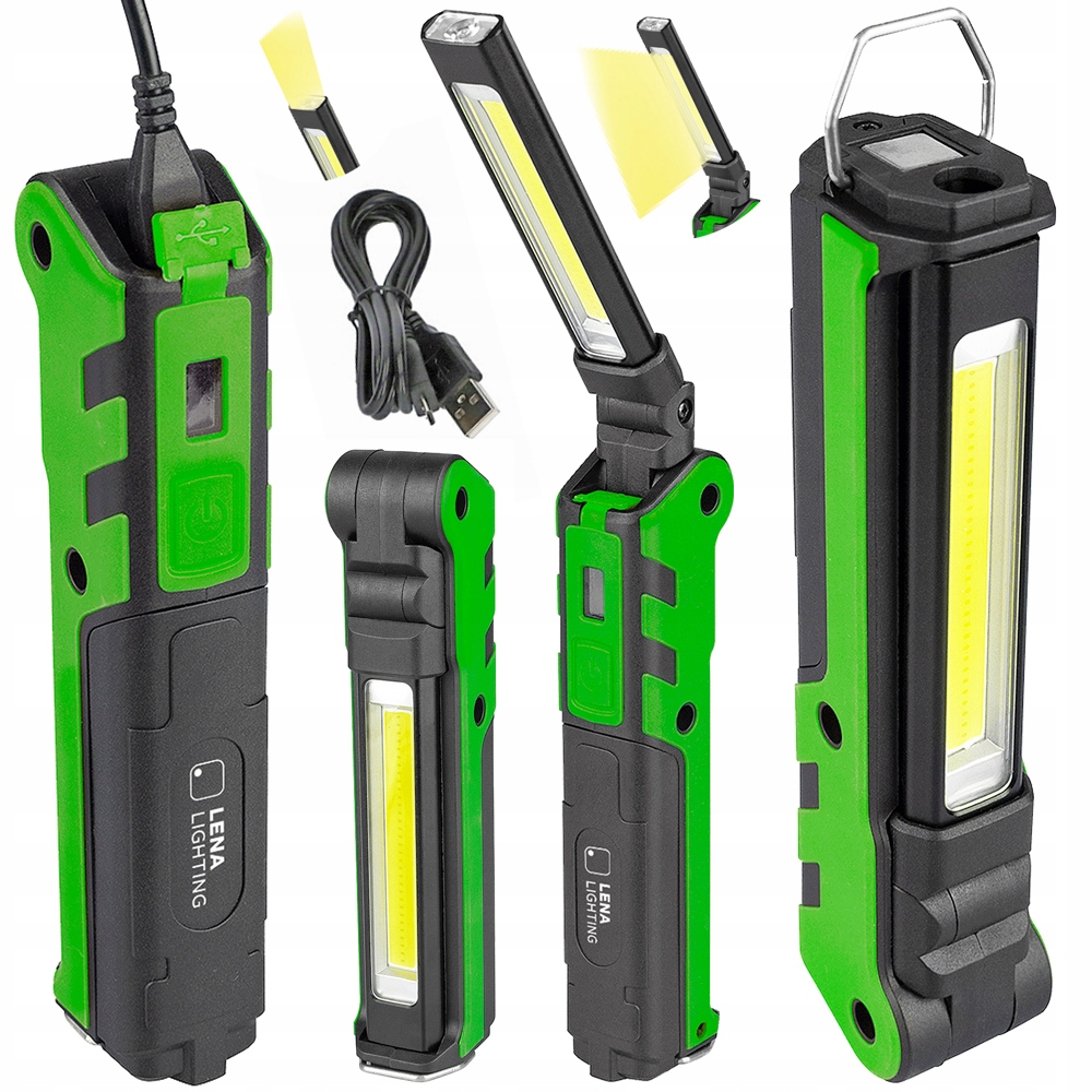 Latarka Warsztatowa Lampka Lampa Led Lena 360LM