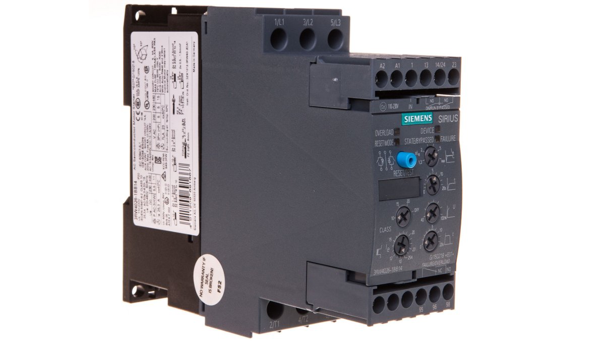 Siemens Sirius soft starter s0 3rw4026-1bb14 3RW4026-1BB14