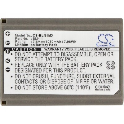 Cameron Sino Olympus BLN-1 1050mAh 7.98Wh Li-Ion 7.6V () CS-BLN1MX