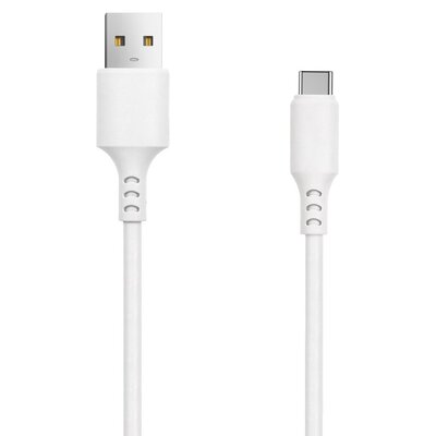 Setty kabel Usb - Usb-c 1,0 m 3A biały