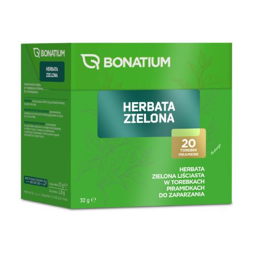 Bonatium Herbata zielona, 1.6gx20 sztuk