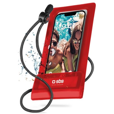 SBS Etui Wodoodporne 6.5 Czerwony TEWATEREASY55R