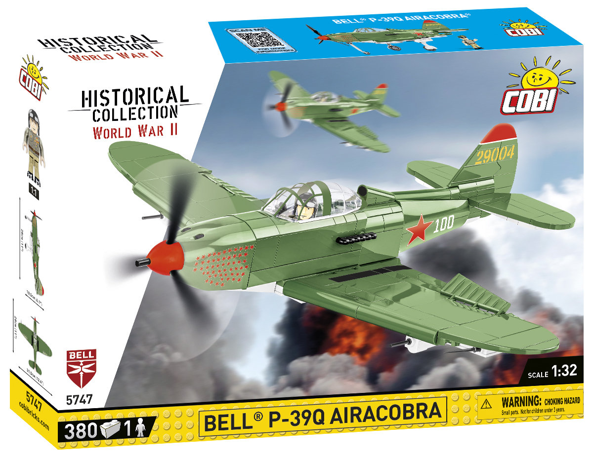 Cobi, Historical Collection Wwii, Samolot  Bell P-39Q  Airacobra, 5747