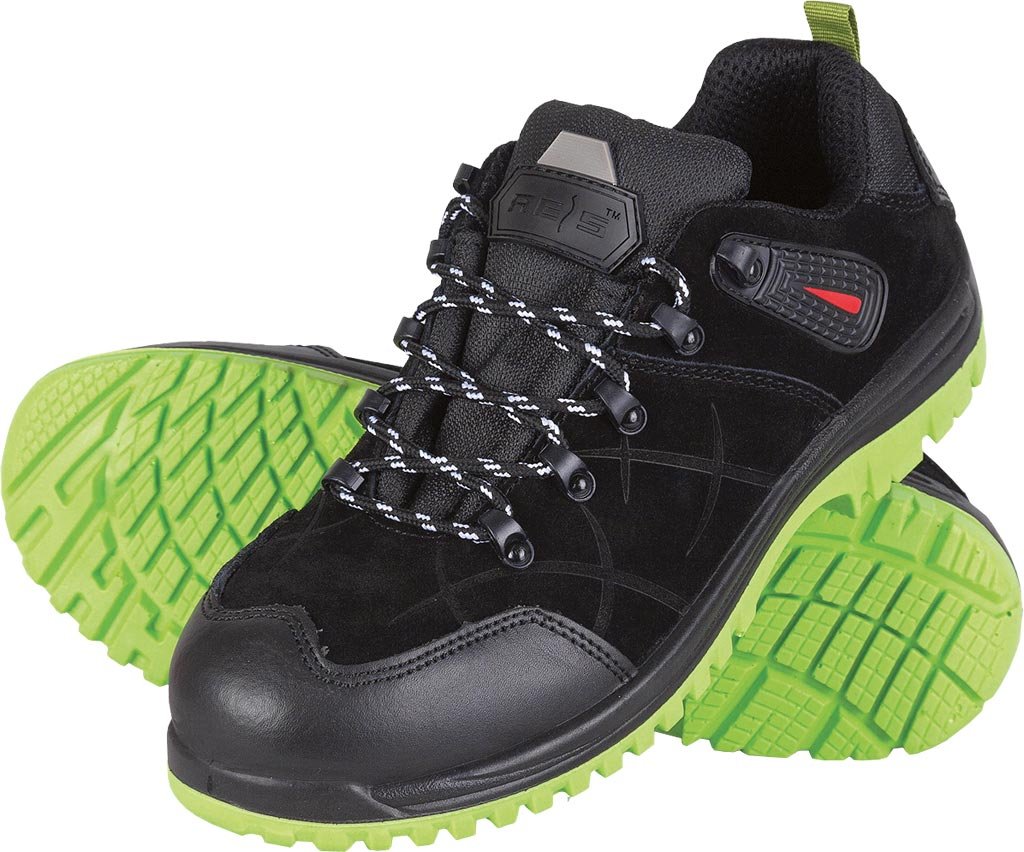 Buty bezpieczne - M&C® kolor czarno-zielony roz.47