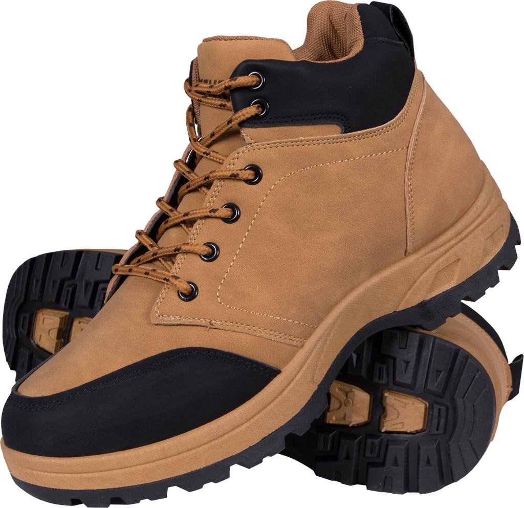 Buty typu trzewik - M&C® kolor miodowo-czarny roz.45