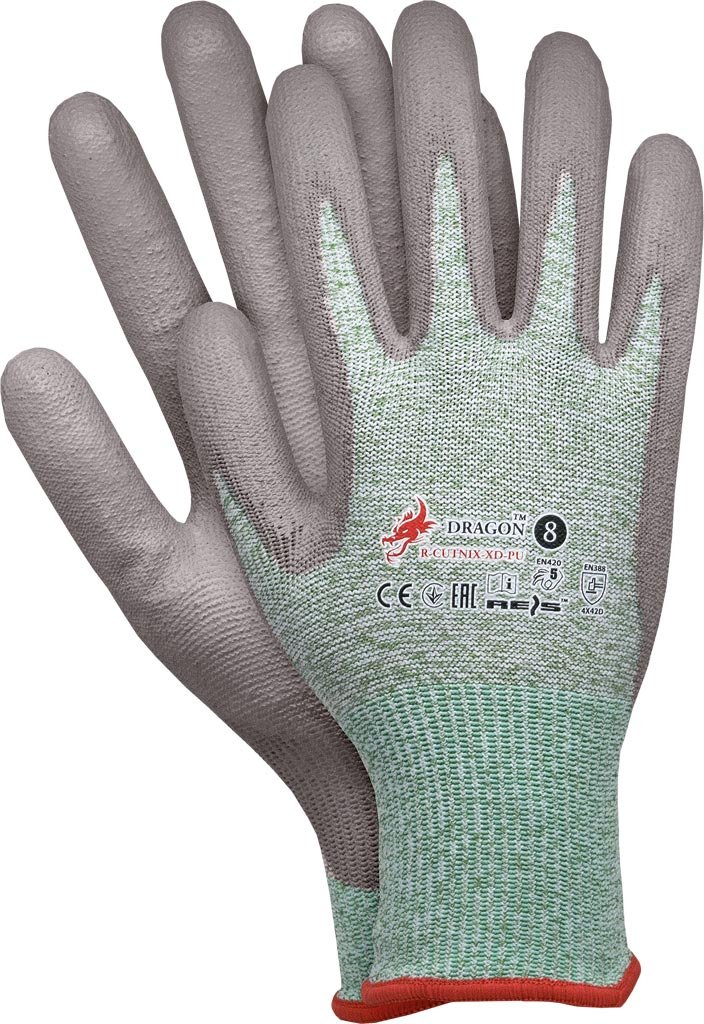 Rękawice ochronne powlekane poliuretanem 12par