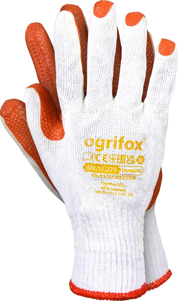 Reis OX-ORANGINA - rękawice ochronne powlekane zakończone ściągaczem idealne dla brukarzy - 10.