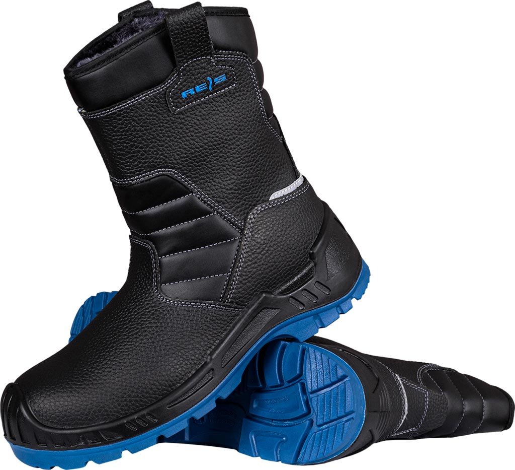 Buty bezpieczne - M&C® kolor czarno-niebieski roz.46