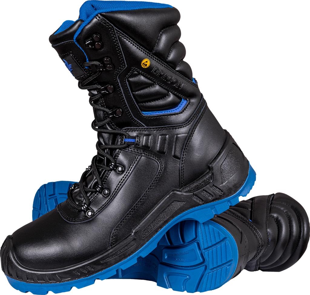 Buty bezpieczne - M&C® kolor czarno-niebieski roz.46