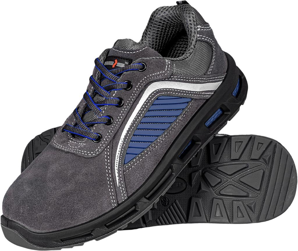 Buty bezpieczne - M&C® kolor szaro-niebieski roz.44
