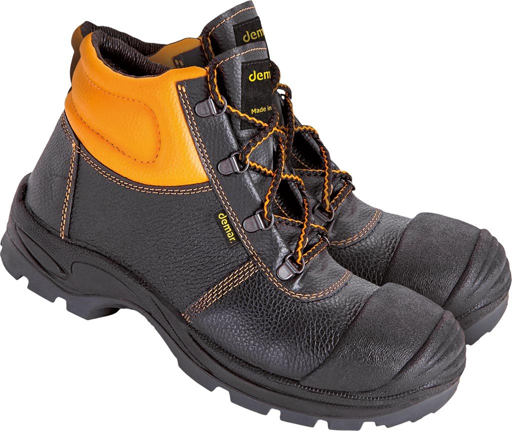Buty bezpieczne - M&C® kolor czarno-pomarańczowy roz.46
