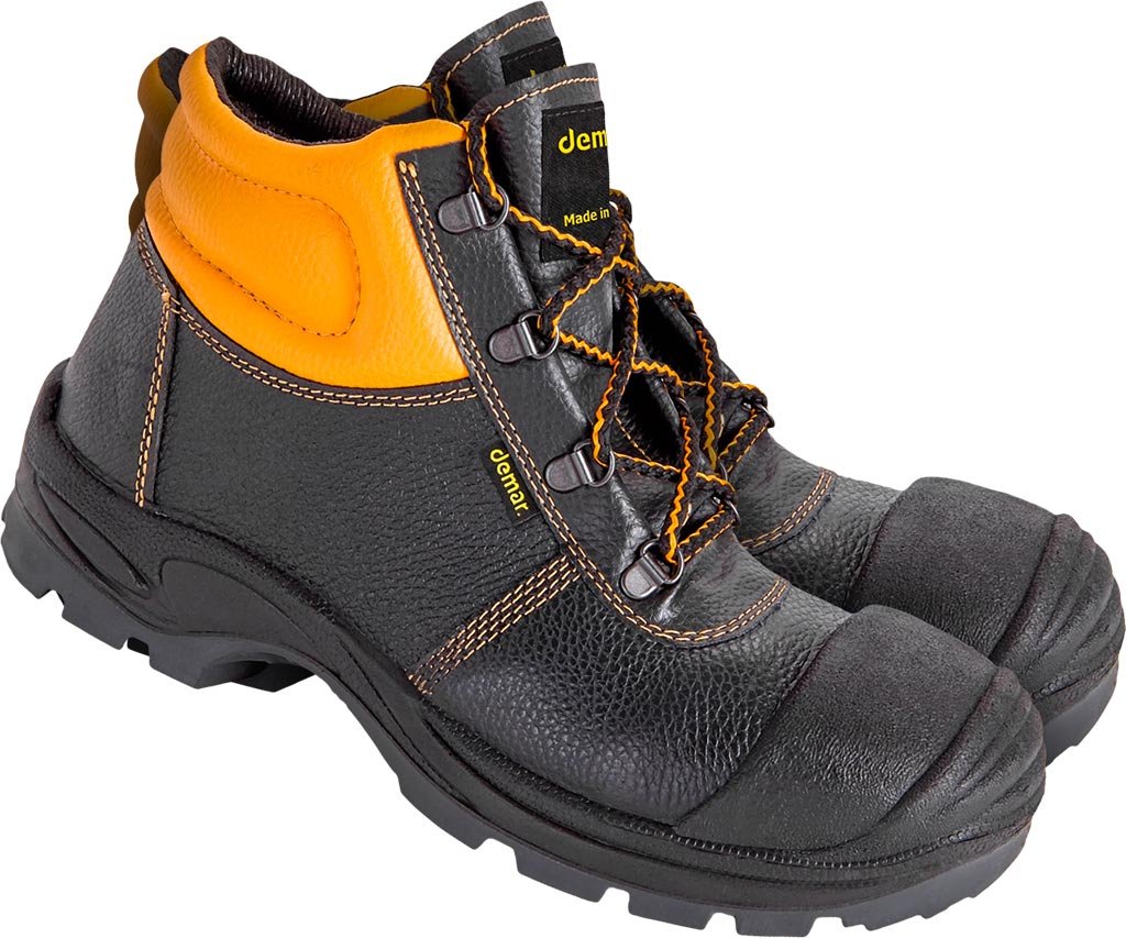 Buty bezpieczne - M&C® kolor czarno-pomarańczowy roz.43