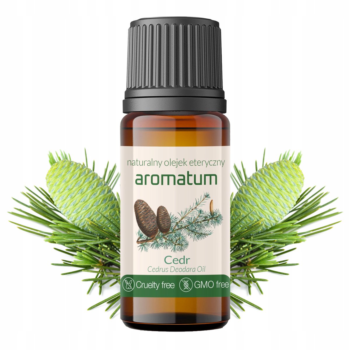 OLEJEK ETERYCZNY NATURALNY 15 ML - Z CEDRU