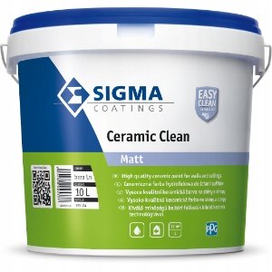 Sigma Farba do ścian Ceramiczna Ceramic 10L Biała