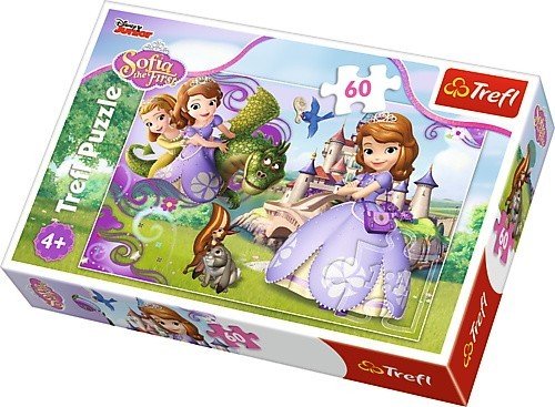 Trefl Puzzle 60 elementów - Disney Jej Wysokość Zosia, Przygody księżniczki Zosi