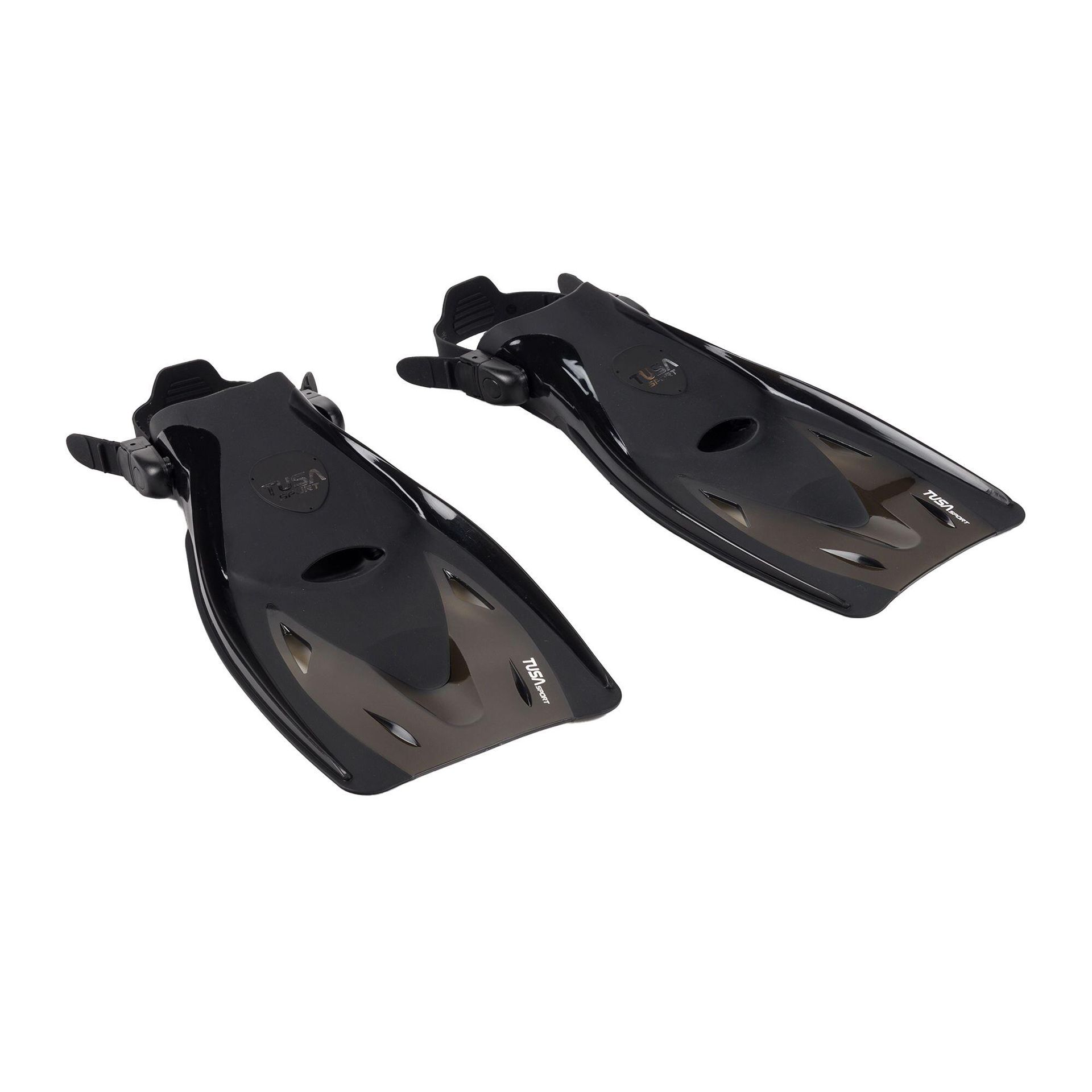 Tusa Sport snorkelowania płetwy Long Blade, Black, S, UF-21 BK UF-21