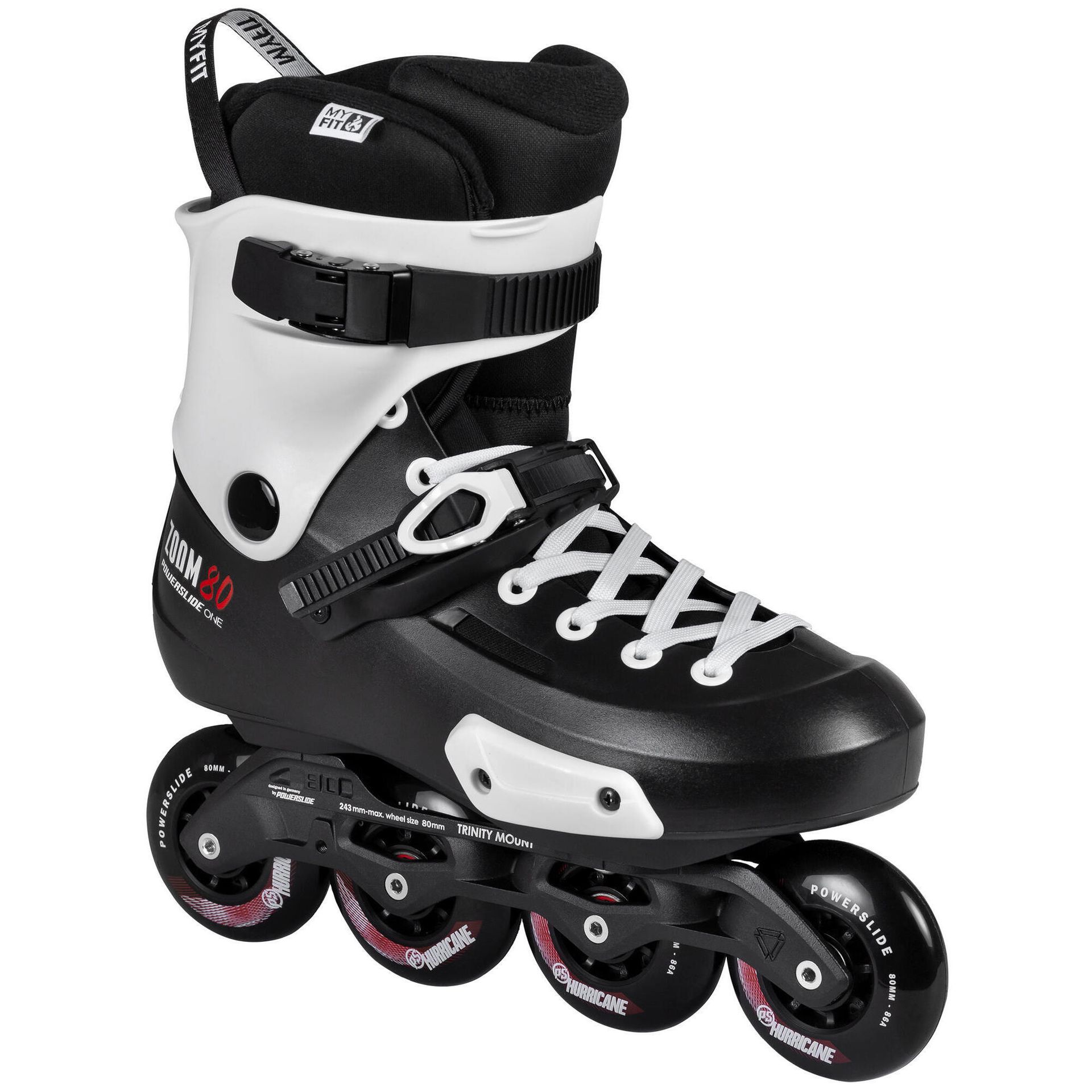 Powerslide, Rolki, Zoom Pro Black 80, rozmiar 39/40