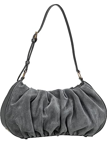 Mandarina Duck Velvet Plisse Crossover, Kobieta, London Fog