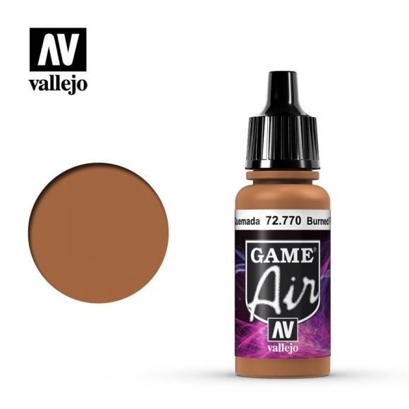 Vallejo Farba akrylowa Game Air - Burned Flesh nr 72770 / 17ml 72770