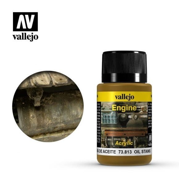 Vallejo Engine Effects - Oil Stains / 40ml 73813