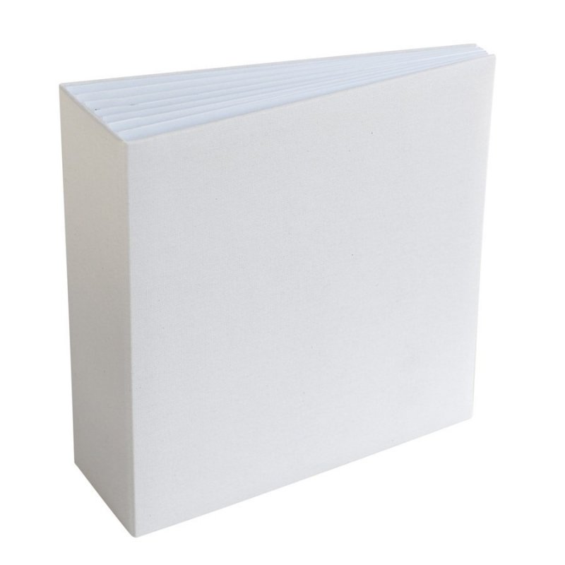 Album płócienny Eco-Scrapbooking - BAZYLISZEK - BIAŁY 16x16 - 6 kart