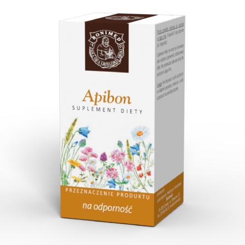 APIBON 30 Kapsułek Propolis i pyłek kwiatowy Antybakteryjny Antywirusowy