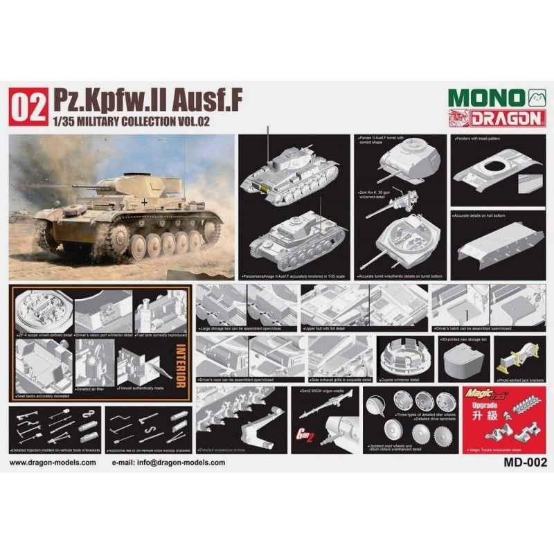 Dragon DMD002 1:35 Pz.Kpfw.II