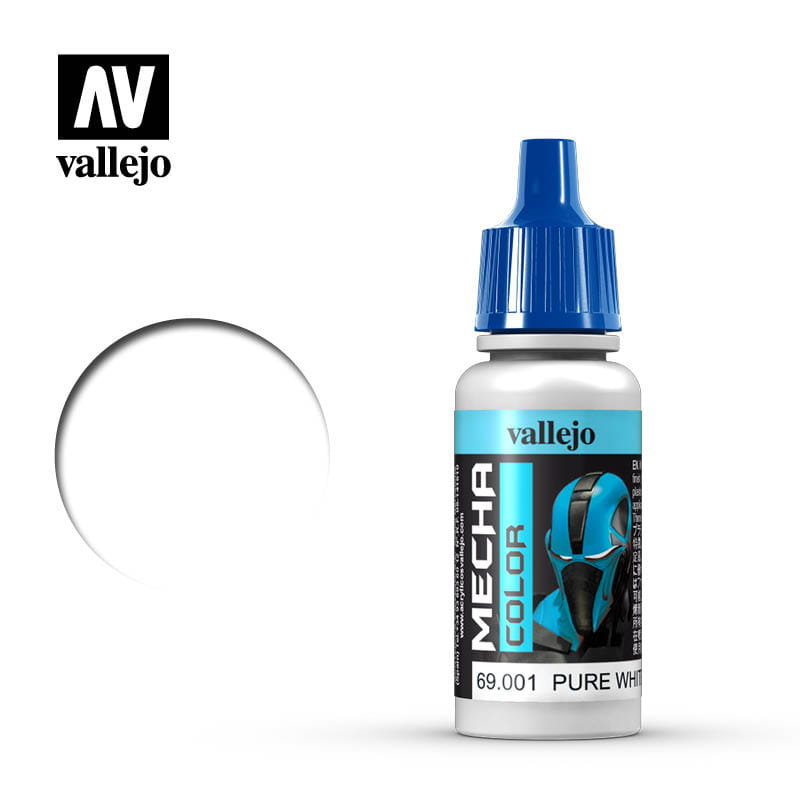 Vallejo Farba akrylowa Mecha Color - Pure White / 17ml Vallejo 69001