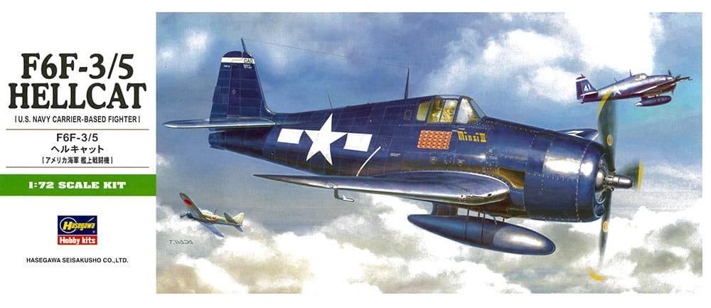 Hasegawa HASEGAWA  F6F-3/5 Hellcat hasB11