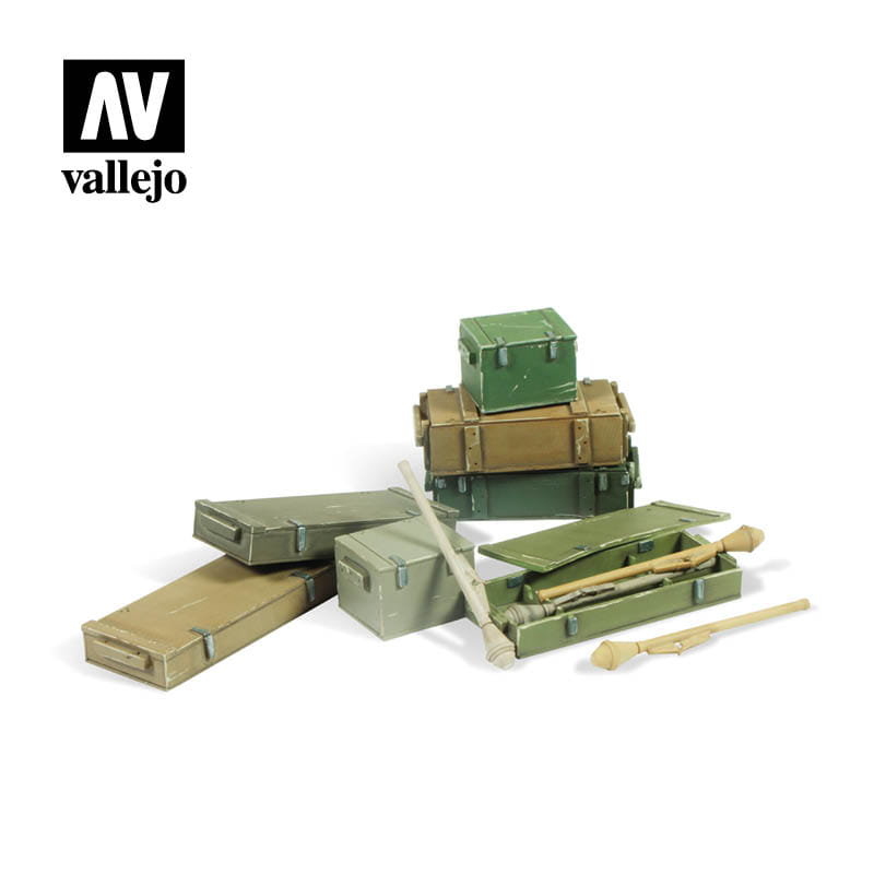 Vallejo Diorama Accessories Panzerfaust 60 M set 1:35 Vallejo SC222
