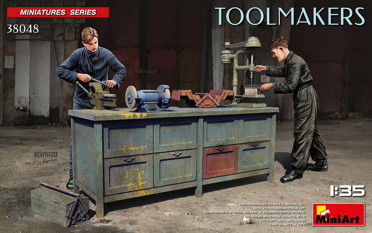 Toolmakers 1:35 MiniArt 38048