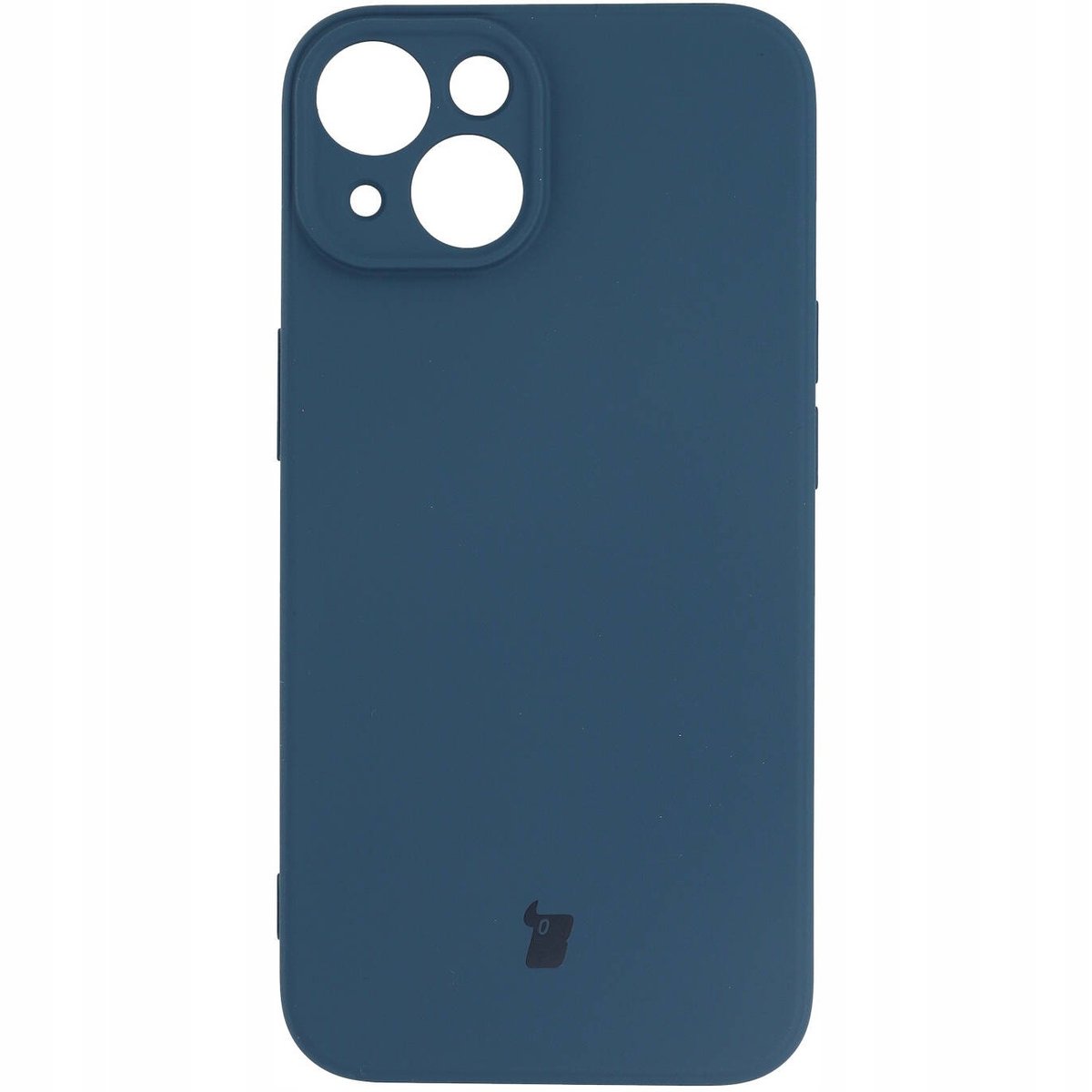 Bizon Etui Case Silicone do iPhone 14 granatowe