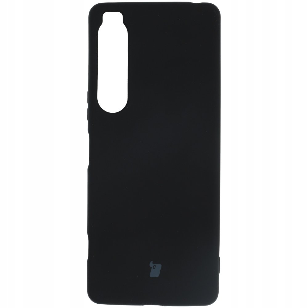 Bizon Etui Case Silicone do Sony Xperia 1 IV czarne