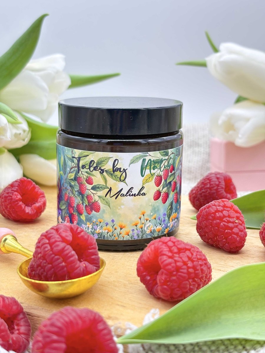 Świeca sojowa Malinka 120 ml