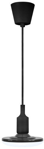 Polux Lampa wisząca Kiki 1 x 10 W E27 czarna 308085