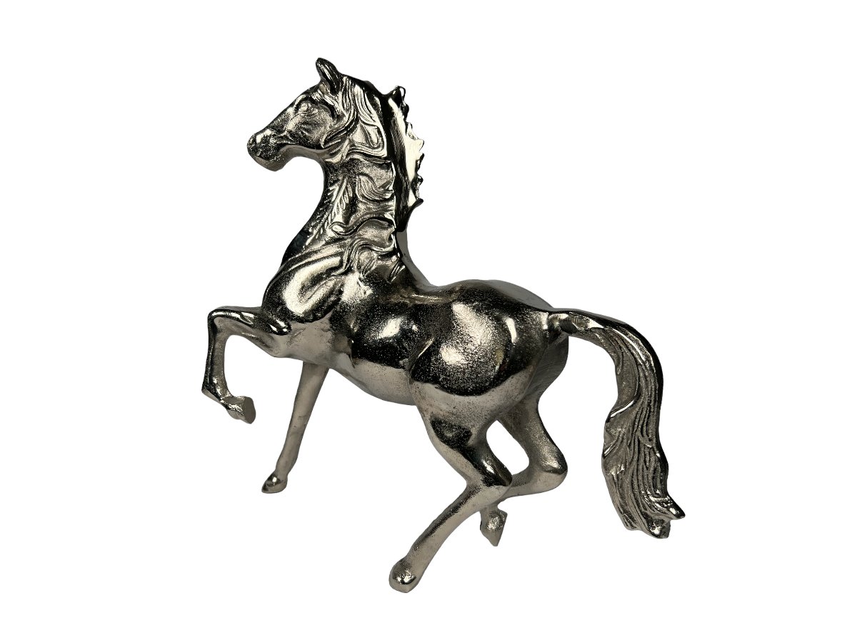 DEKORACJA FIGURKA KONIA CHROM PREZENT NAGRODA