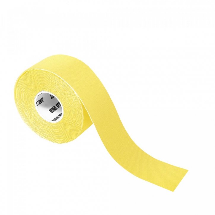 Taśma kinezjologiczna 2,5 cm żółta