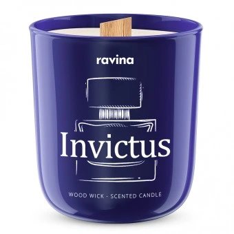 RAVINA -Invictus- Sojowa Świeca Zapachowa w szkle